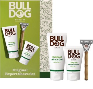 Bulldog Original Expert Shave Set Gavesæt til barbering