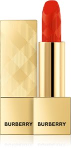 Burberry Kisses Matte barra de labios matificante tono Orange Red 71 3.3 g