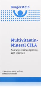 Burgerstein Multivitamin Mineral CELA Tabletten mit Multivitamin-Komplex 100 TABL