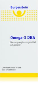 Burgerstein Omega-3 DHA Kapseln mit essenziellen Fettsäuren 60 KAP