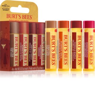 Burt’s Bees Fall Four Pack Geschenkset für Lippen