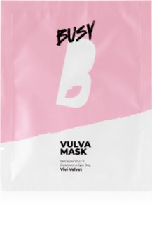 BusyB Vivi Velvet Vulva Mask maska na intímne partie 1 ks