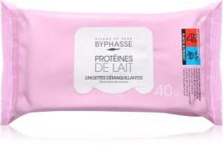 BYPHASSE Proteines De Lait Abschminktücher für das Gesicht 40 St.