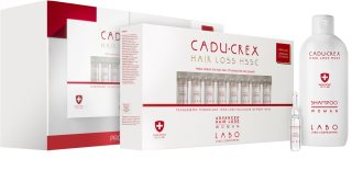CADU-CREX Hair Loss HSSC Serious Hair Loss hårkur för kvinnor mot svårt håravfall Ekonomiförpackning