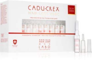 CADU-CREX Hair Loss HSSC Serious Hair Loss tratament de păr pentru bărbați împotriva căderii grave a părului pentru bărbați 20x3.5 ml