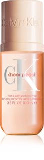 Calvin Klein CK Sheer Peach Brume Parfumée Corps et Cheveux mixte 100 ml