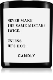 Candly & Co. Never make the same mistake twice lumânare parfumată 250 g