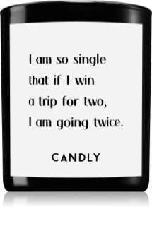 Candly & Co. I am so single ароматна свещ 250 гр.