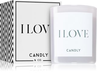 Candly & Co. I Love vonná svíčka 250 g