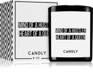 Candly & Co. Mind of a hustler Heart of a queen αρωματικό κερί 250 γρ