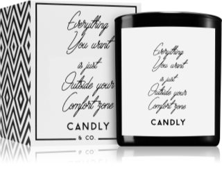 Candly & Co. Everything you want is just outside your comfort zone lumânare parfumată 250 g