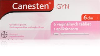 Canesten Canesten Gyn 100 mg vaginálne tablety s aplikátorom 6 tbl