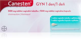 Canesten Canesten Gyn 500 mg vaginální tobolka 1 ks