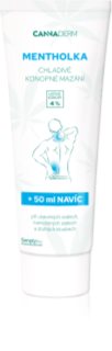 Cannaderm Mentholka hemp lubrication Massagecreme mit kühlender Wirkung 250 ml