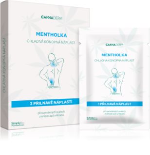 Cannaderm Mentholka cooling hemp patch plaster chłodzący 3 szt.