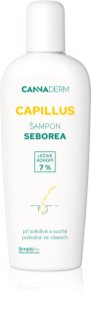 Cannaderm Capillus Seborea Shampoo szampon ziołowy do podrażnionej skóry głowy 150 ml
