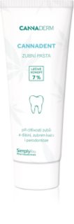 Cannaderm Cannadent Alkaline toothpaste Herbal Toothpaste with hemp oil 75 g