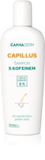 Cannaderm Capillus Caffeine shampoo Šampūns ar kaņepju eļļu 150 ml