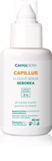 Cannaderm Capillus Seborea Sérum na vlasy aktivní sérum pro suchou a svědící pokožku hlavy 40 ml