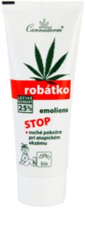 Cannaderm Robatko Emoliens gyermek védőkrém kender olajjal 75 g