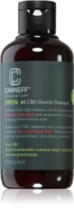 Canneff Green CBD Gentle Shampoo regeneracijski šampon za sijaj in mehkobo las 200 ml