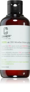 Canneff Green CBD Micellar Make-up Remover čistilna micelarna voda za odstranjevanje ličil 200 ml