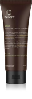 Canneff Green CBD Lifting Peptide Face Mask maseczka ujędrniająco-liftingująca z peptydami