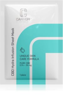 Canneff Balance CBD Hydra Infusion Sheet Mask vlažilna tekstilna maska 1 kos