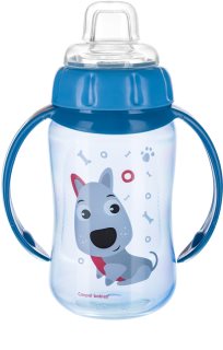 Canpol babies Cute Animals Training Cup træningskop med håndtag 6m+ Dog 320 ml