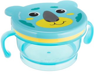 Canpol babies Hello Little miska dla dzieci 12m+ Turquoise 200 ml