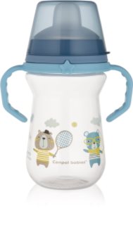 Canpol babies Bonjour Paris Krūzīte ar rokturiem Blue 6m+ 250 ml