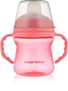 Canpol babies FirstCup 150 ml kubek Pink 6m+ 150 ml