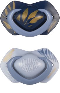 Canpol babies Light Touch Gold smoczek 18m+ Blue 2 szt.