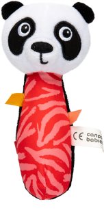 Canpol babies BabiesBoo Sensory Toy with Squeaker kriuksuv mänguasi Panda 1 tk