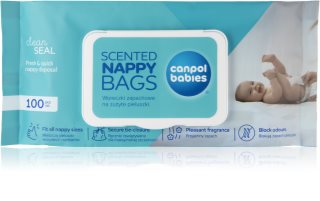 Canpol babies Scented Nappy Bags woreczki na pieluchy 100 szt.