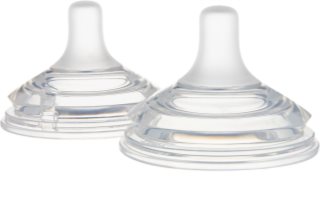 Canpol babies Natural Shape θηλή μπιμπερό 6m+ 2 τμχ