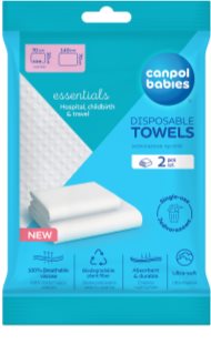 Canpol babies Disposable Towels jednorázové ručníky 2 ks