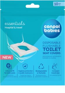 Canpol babies Toilet Seat Covers eldobható higiénikus WC-alátét 10 db