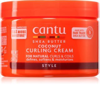 CANTU Shea Butter Curling Cream Hårkräm För fixering och form 355 ml