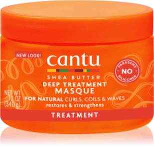 CANTU Shea Butter Deep Treatment Mask masque régénérateur en profondeur pour cheveux bouclés et frisé 340 g