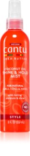 CANTU Shea Butter Shine&Hold mist hydratační mlha pro lesk vlnitých a kudrnatých vlasů 237 ml