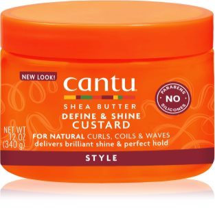 CANTU Shea Butter Custard gel cheveux définition et forme 354 ml