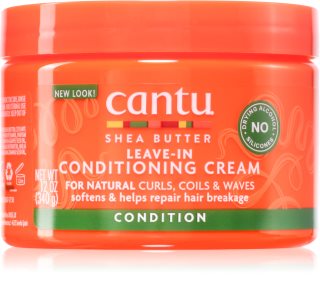 CANTU Shea Butter Leav-In Cond Cream Leave-in balsam För vågigt och lockigt hår 340 g