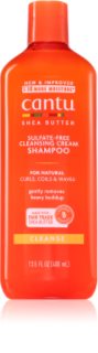 CANTU Shea Butter Shampoo Fuktgivande schampo för lockigt och vågigt hår 400 ml