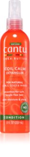 CANTU Shea Butter Detangler Spray für die leichte Kämmbarkeit des Haares für welliges und lockiges Haar 237 ml