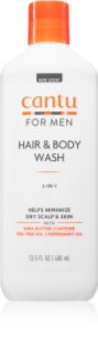 CANTU Men Hair&Body Wash σαμπουάν για ολόκληρο το σώμα 400 ml
