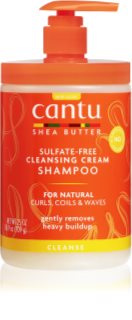 CANTU Shea Butter Cleansing Shampoo shampoing purifiant pour cheveux bouclés 709 g