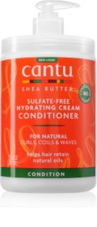 CANTU Shea Butter Hydrating Cream Conditioner κρεμώδες μαλακτικό για τα μαλλιά για έντονη ενυδάτωση