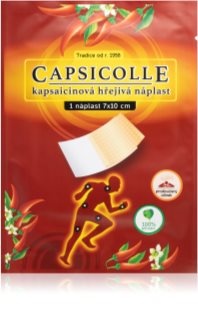Capsicolle Capsaicin patch 7 × 10 cm plaster rozgrzewający o wzmocnionym działaniu przeciwbólowym 1 szt.
