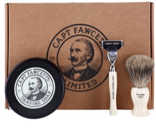 Captain Fawcett Shaving coffret cadeau rasage pour homme